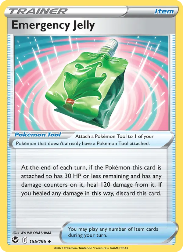 Emergency Jelly, Pokémon card