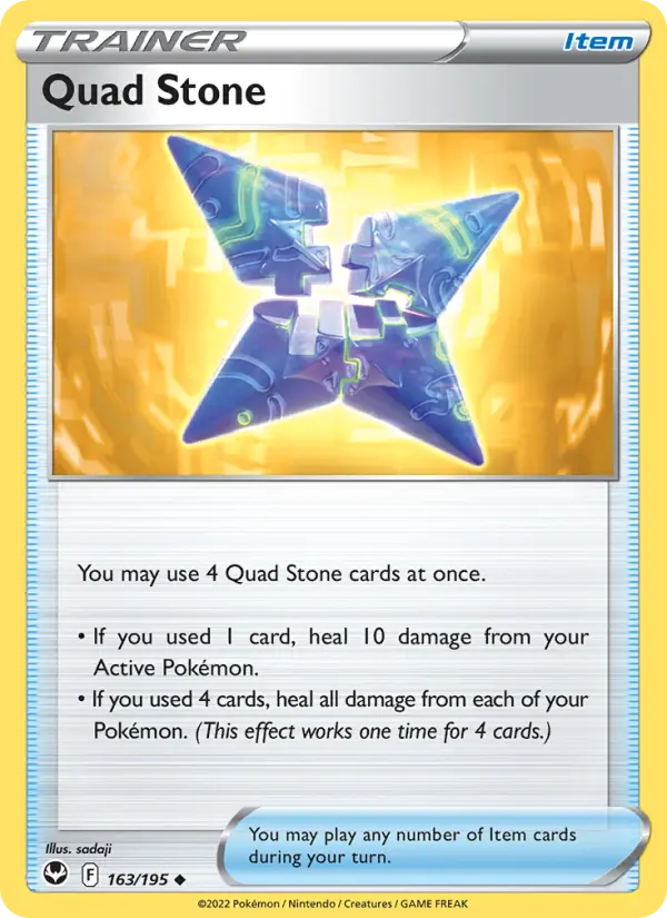 Quad Stone, Pokémon card