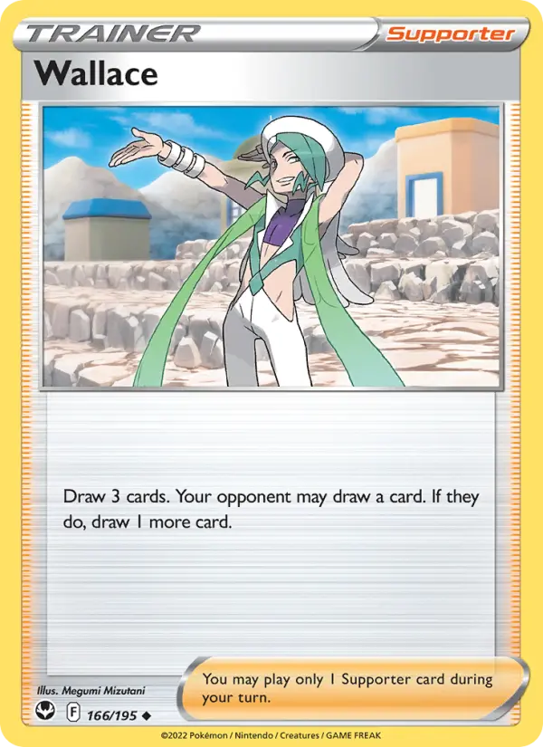 Wallace, Pokémon card