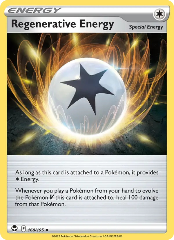 Regenerative Energy, Pokémon card