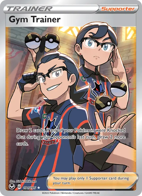 Gym Trainer, Pokémon card