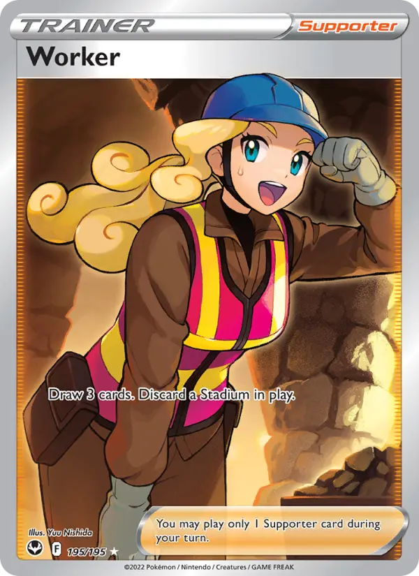 Worker, Pokémon card