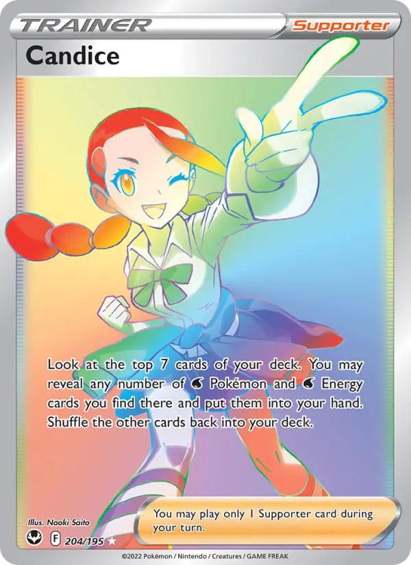 Candice, Pokémon card