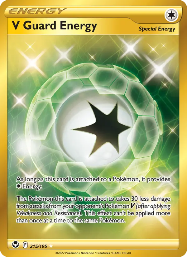 V Guard Energy, Pokémon card