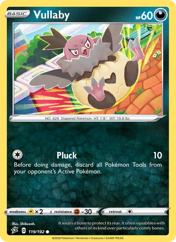 Vullaby, Pokémon card