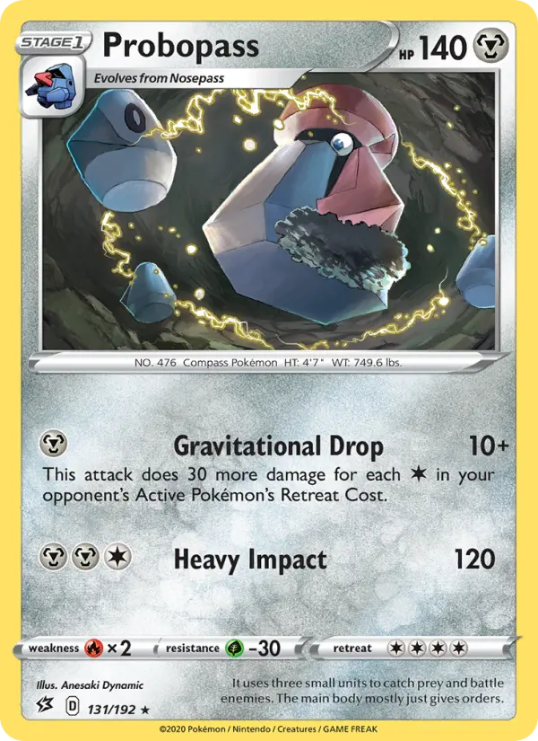 Probopass, Pokémon card