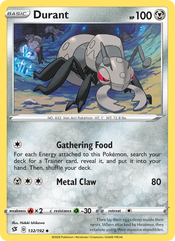 Durant, Pokémon card