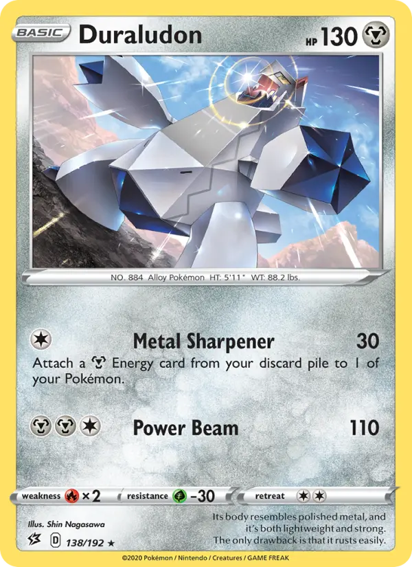 Duraludon, Pokémon card