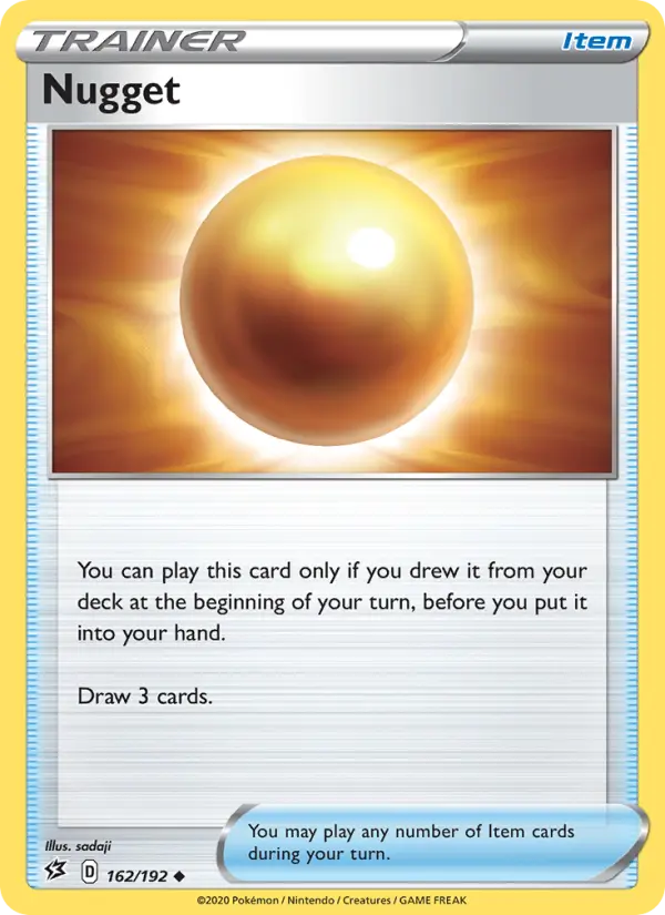 Nugget, Pokémon card
