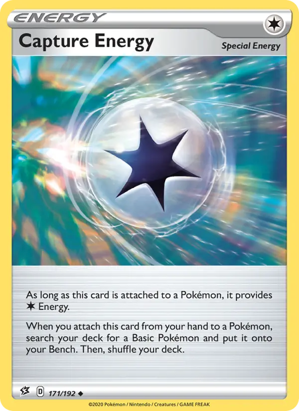 Capture Energy, Pokémon card