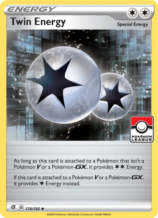 Twin Energy, Pokémon card