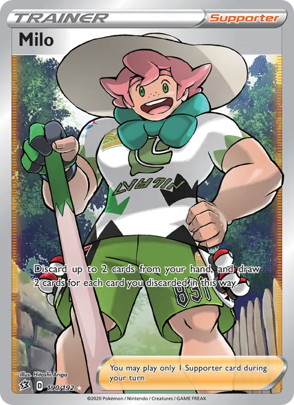 Milo, Pokémon card