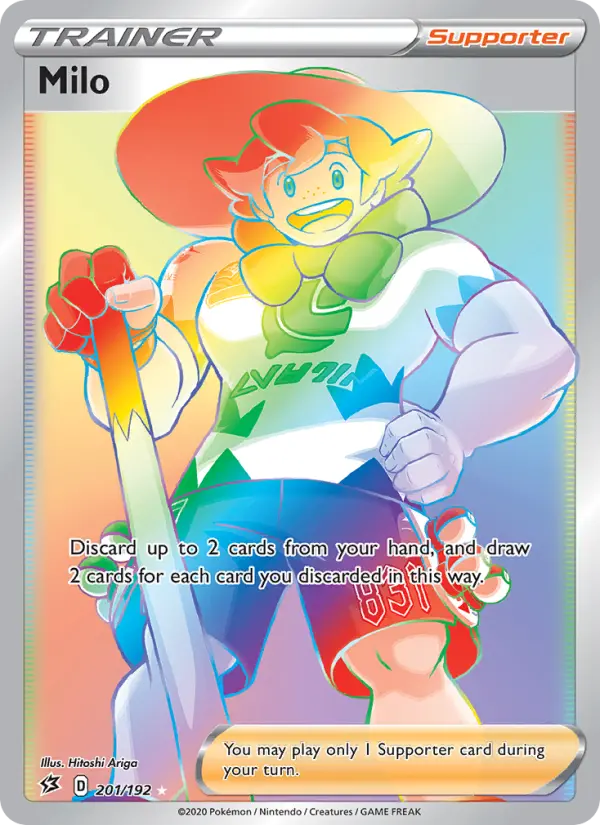 Milo, Pokémon card