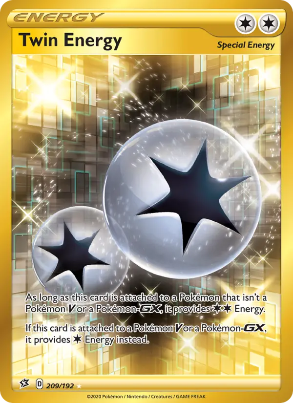 Twin Energy, Pokémon card