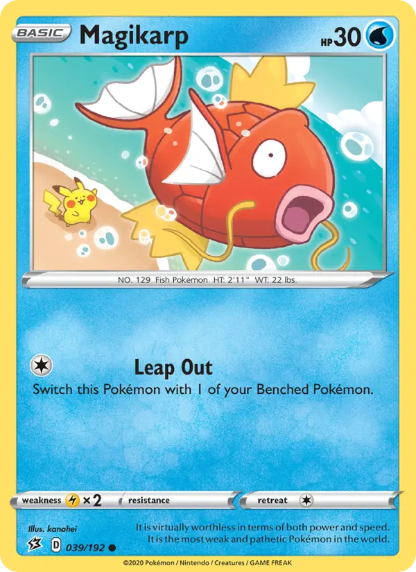 Magikarp, Pokémon card