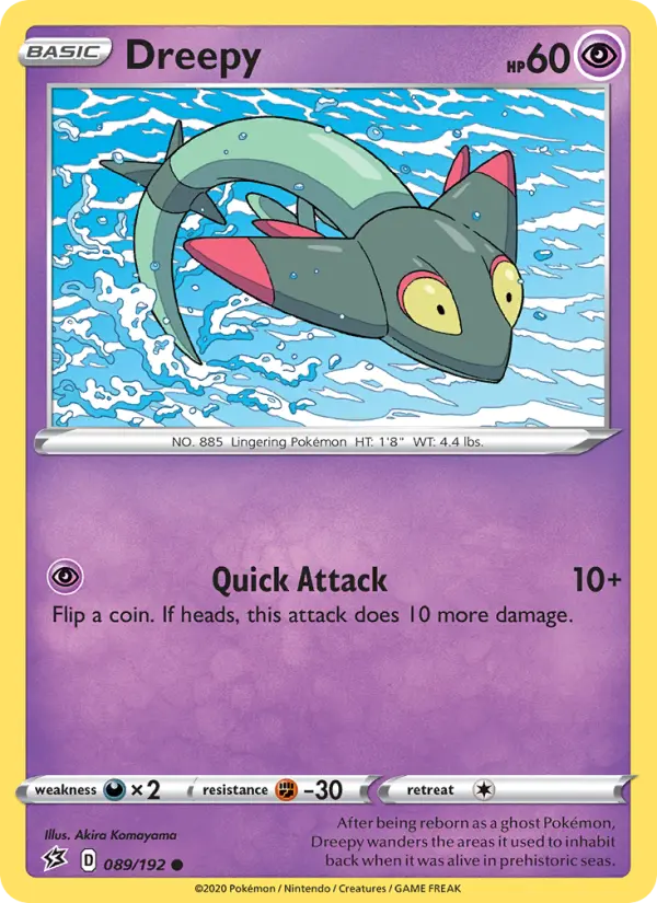 Dreepy, Pokémon card
