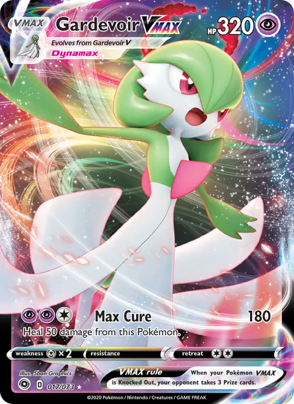 Gardevoir VMAX, Pokémon card