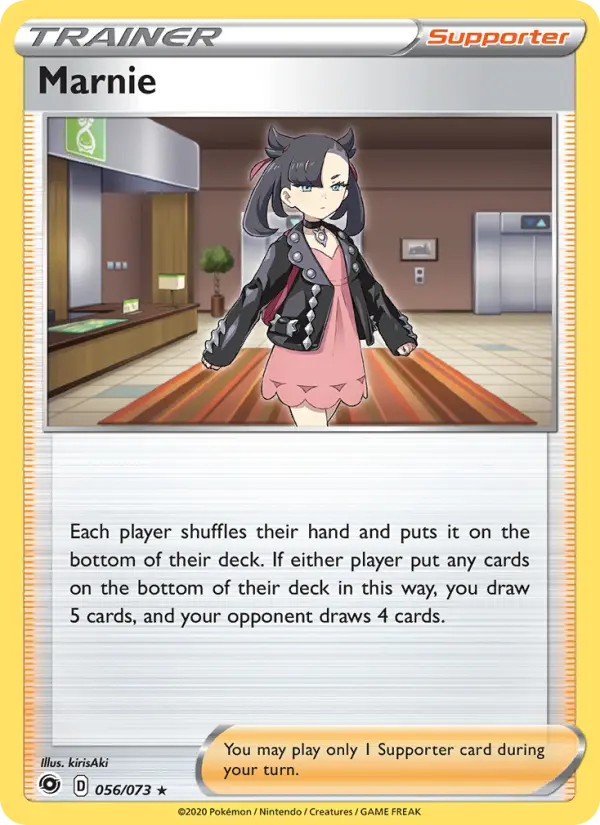 Marnie, Pokémon card