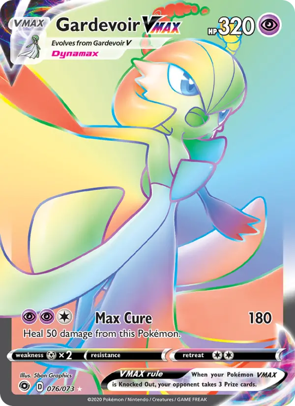 Gardevoir VMAX, Pokémon card