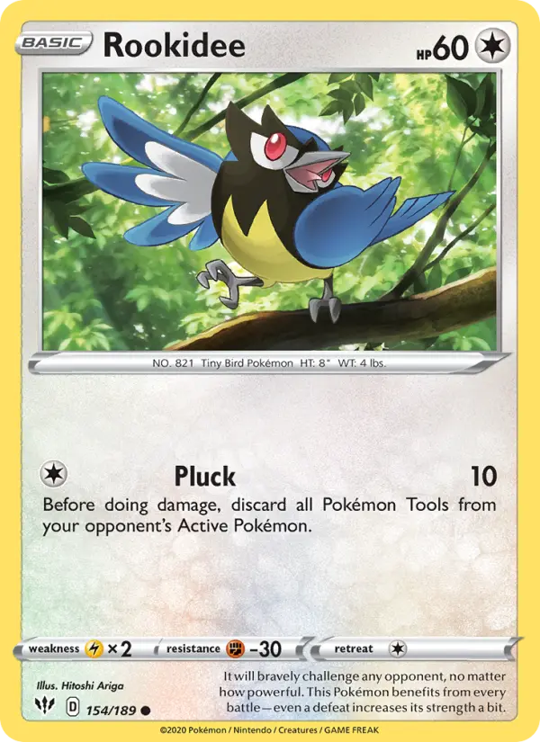 Rookidee, Pokémon card