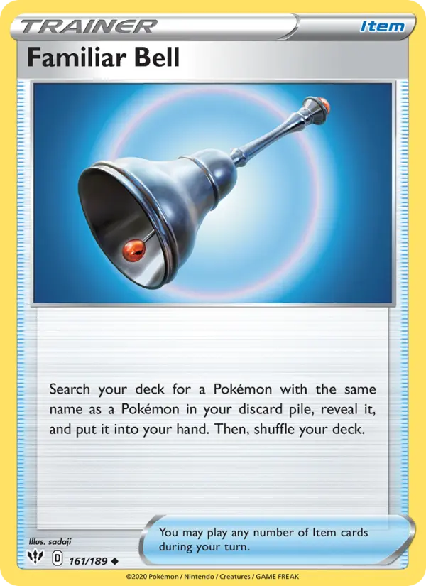 Familiar Bell, Pokémon card