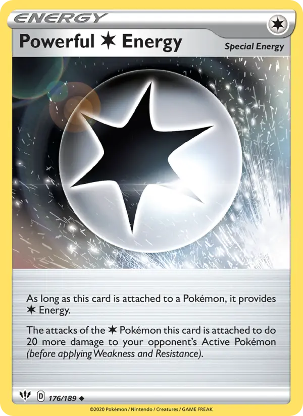 Powerful Colorless Energy, Pokémon card