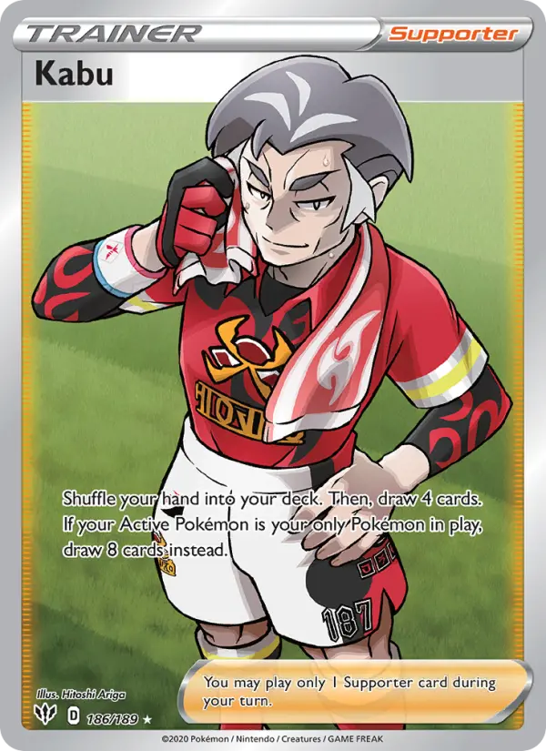 Kabu, Pokémon card