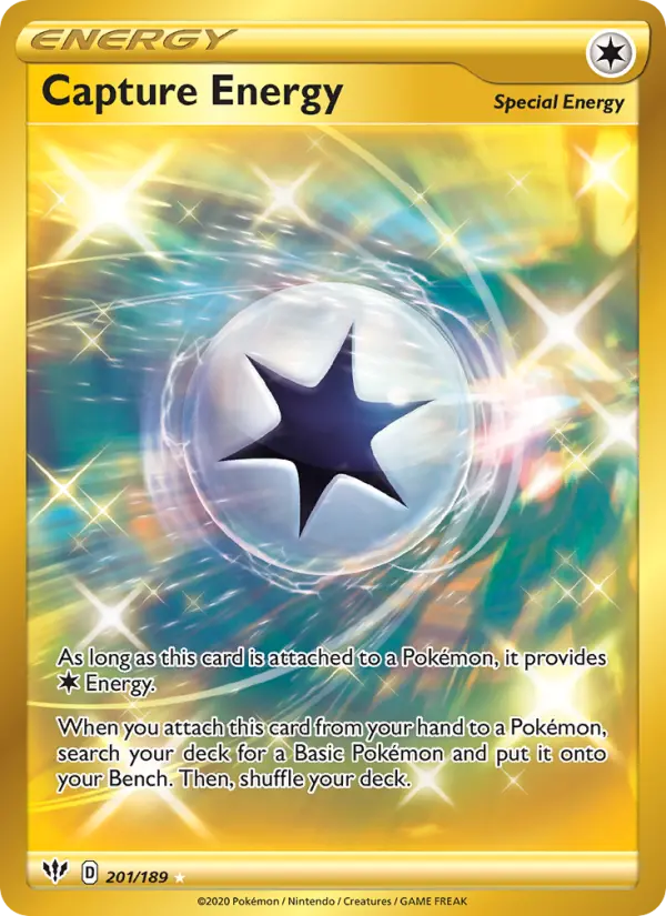 Capture Energy, Pokémon card