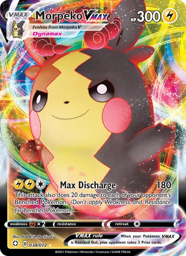 Morpeko VMAX, Pokémon card