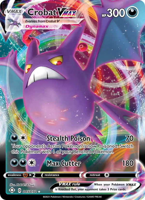Crobat VMAX, Pokémon card