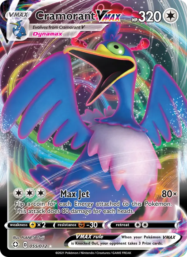 Cramorant VMAX, Pokémon card