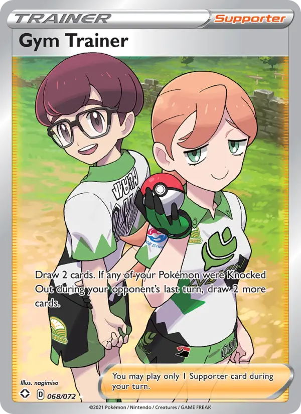 Gym Trainer, Pokémon card