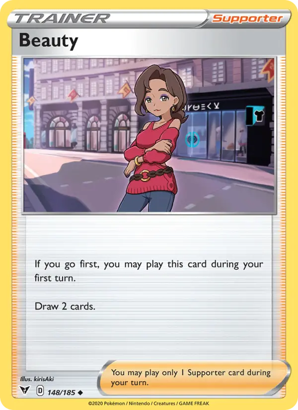 Beauty, Pokémon card