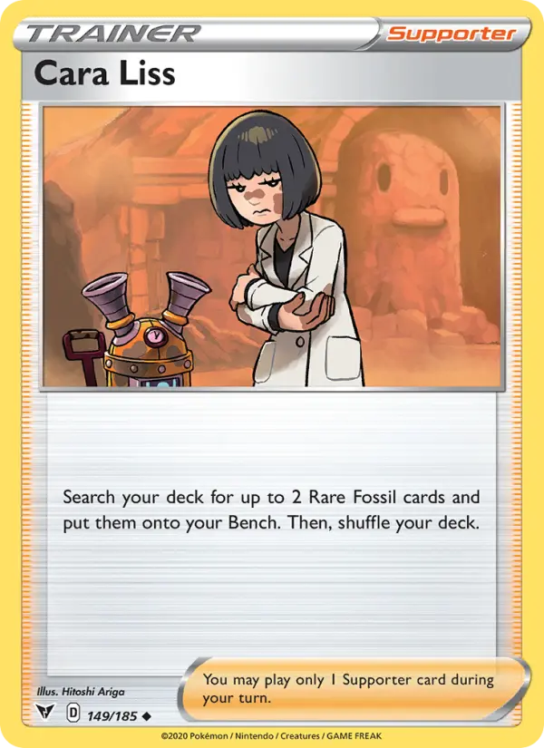 Cara Liss, Pokémon card