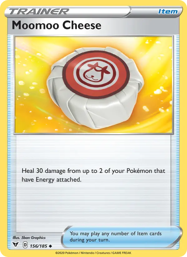 Moomoo Cheese, Pokémon card