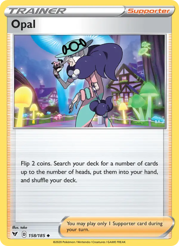 Opal, Pokémon card