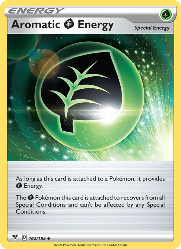Aromatic Grass Energy, Pokémon card