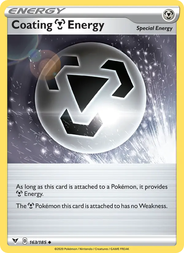 Coating Metal Energy, Pokémon card