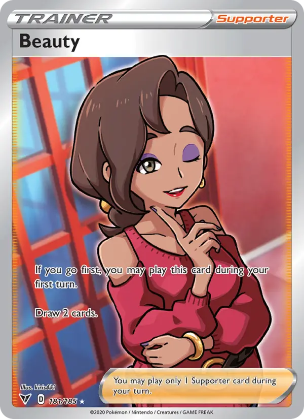 Beauty, Pokémon card