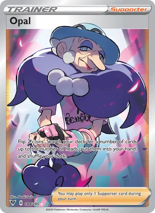 Opal, Pokémon card