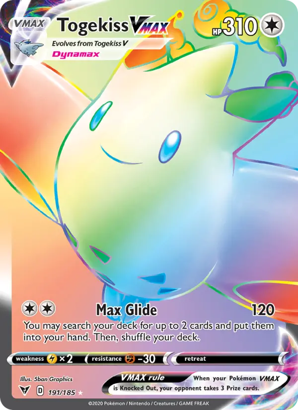 Togekiss VMAX, Pokémon card