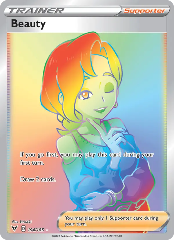Beauty, Pokémon card