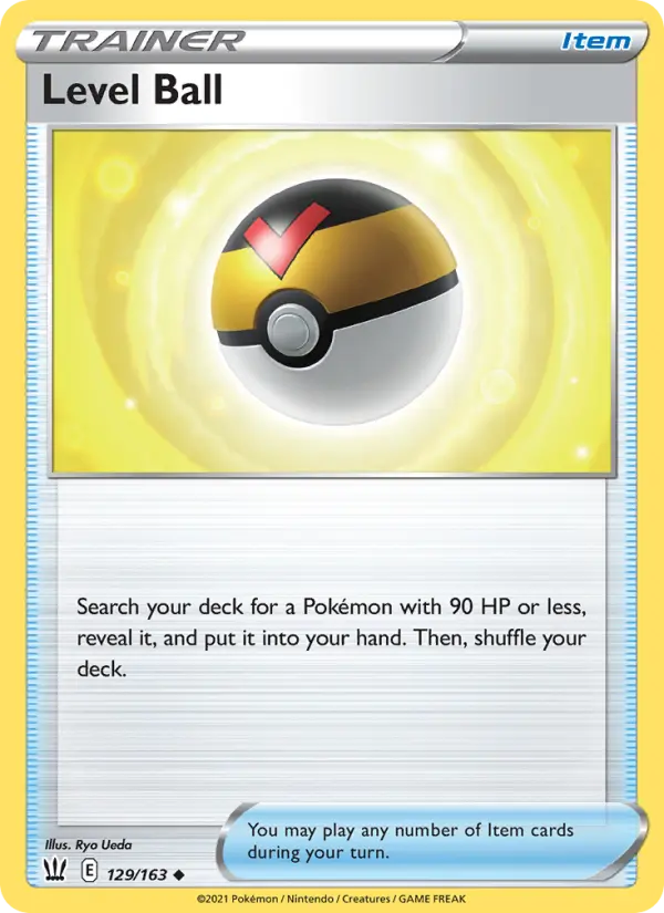 Level Ball, Pokémon card