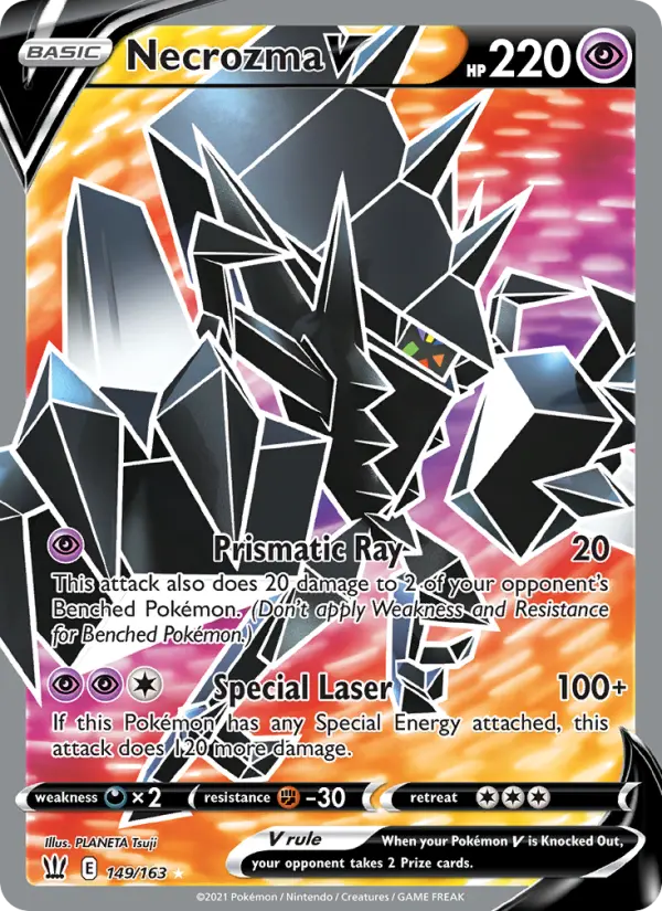 Necrozma V, Pokémon card