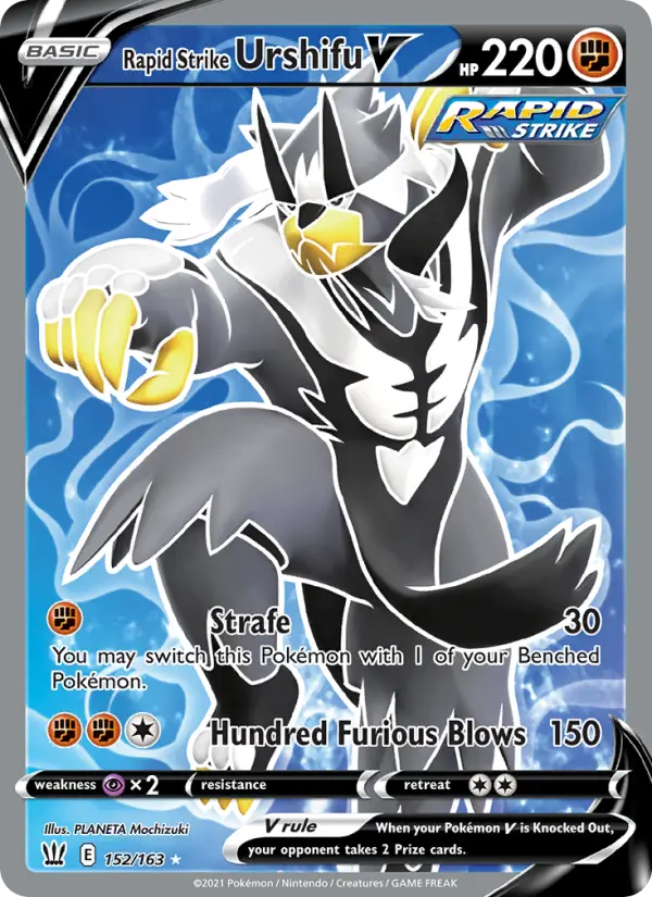 Rapid Strike Urshifu V, Pokémon card
