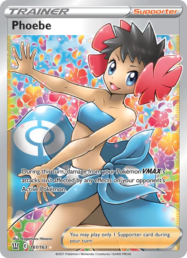 Phoebe, Pokémon card