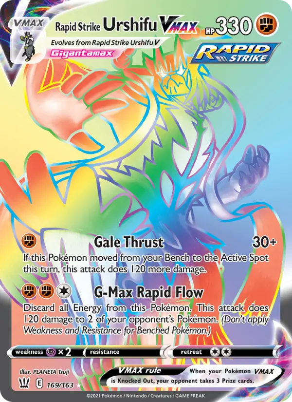 Rapid Strike Urshifu VMAX, Pokémon card