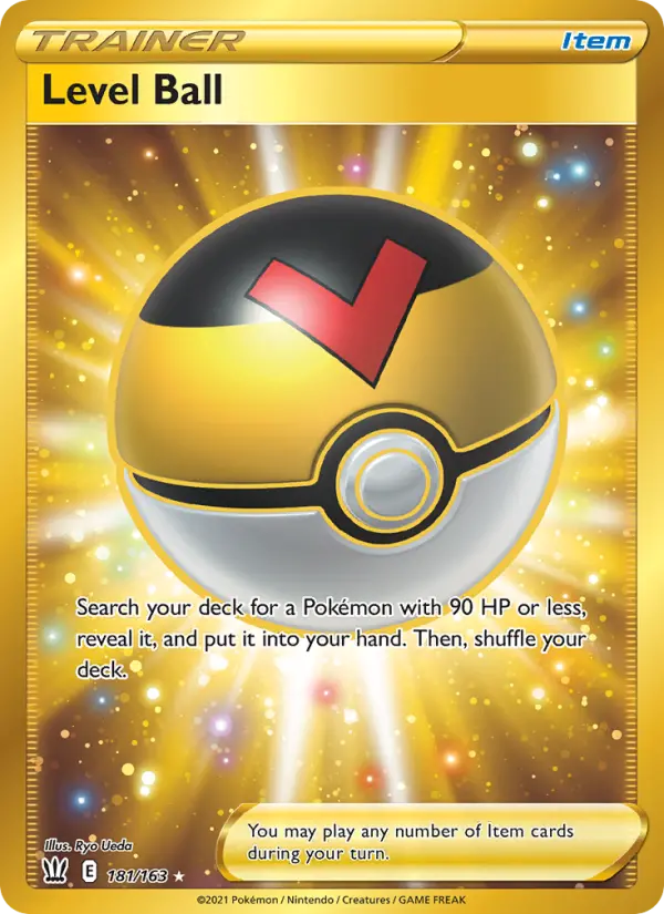 Level Ball, Pokémon card