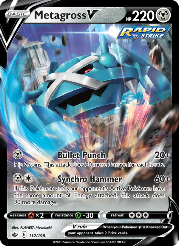 Metagross V, Pokémon card