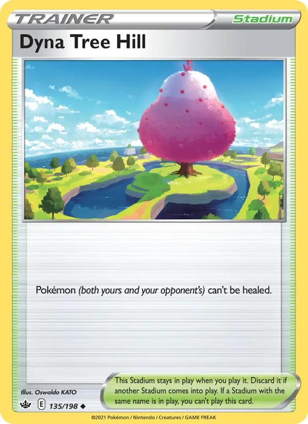 Dyna Tree Hill, Pokémon card